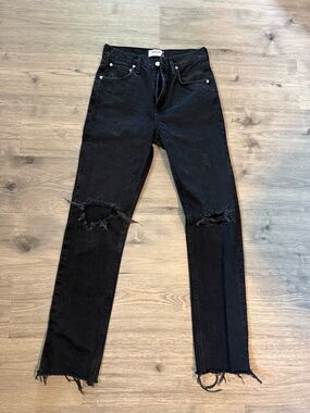 Agolde Black Denim Jeans